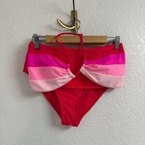 Colorblock Bikini Size Large